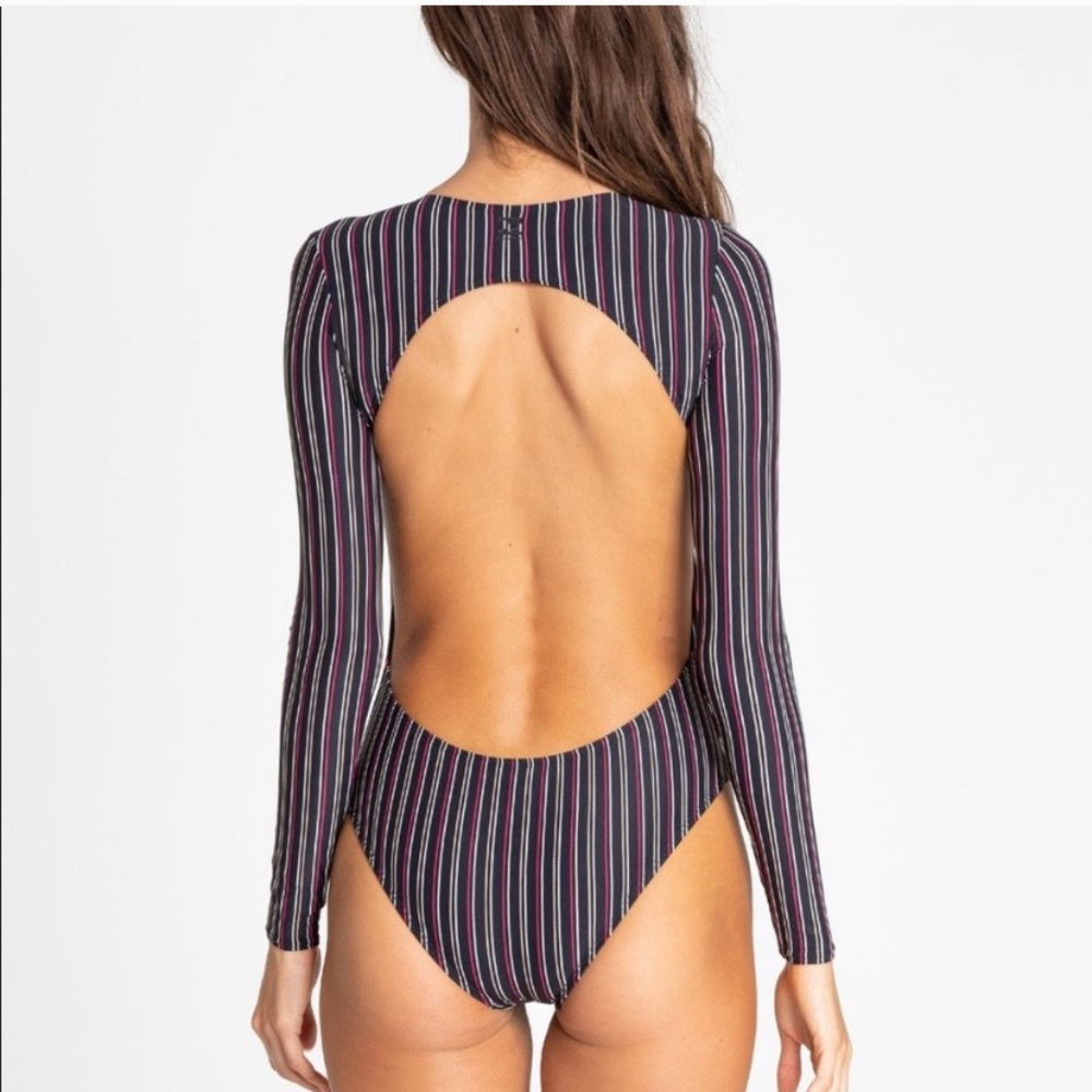Billabong One Piece Long sleeve surf suit bikini
